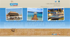 Desktop Screenshot of airtoursincholidays.com